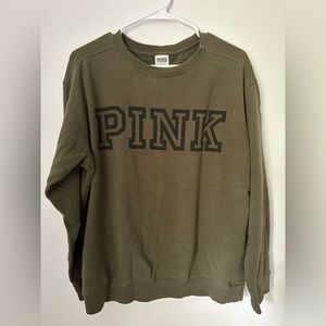 PINK Crewneck Sweatshirt 💚